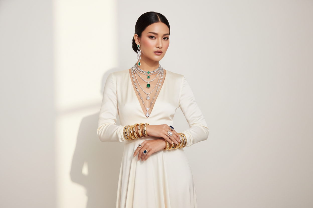 model who promote the jewallary product 